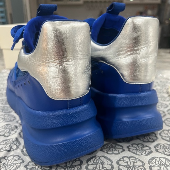 Alexander McQueen Blue Sneakers - Picture 4 of 12